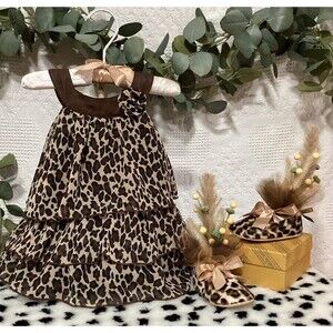 Layers of Leopard Centerpiece For Baby Shower, Little Girls Birthday